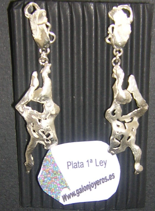 colgante plata